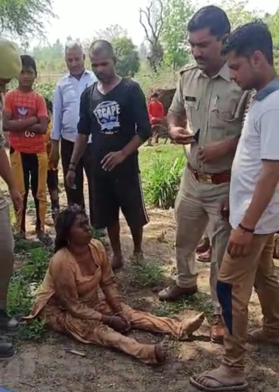 Woman jumped in Gangnahar, saved her life