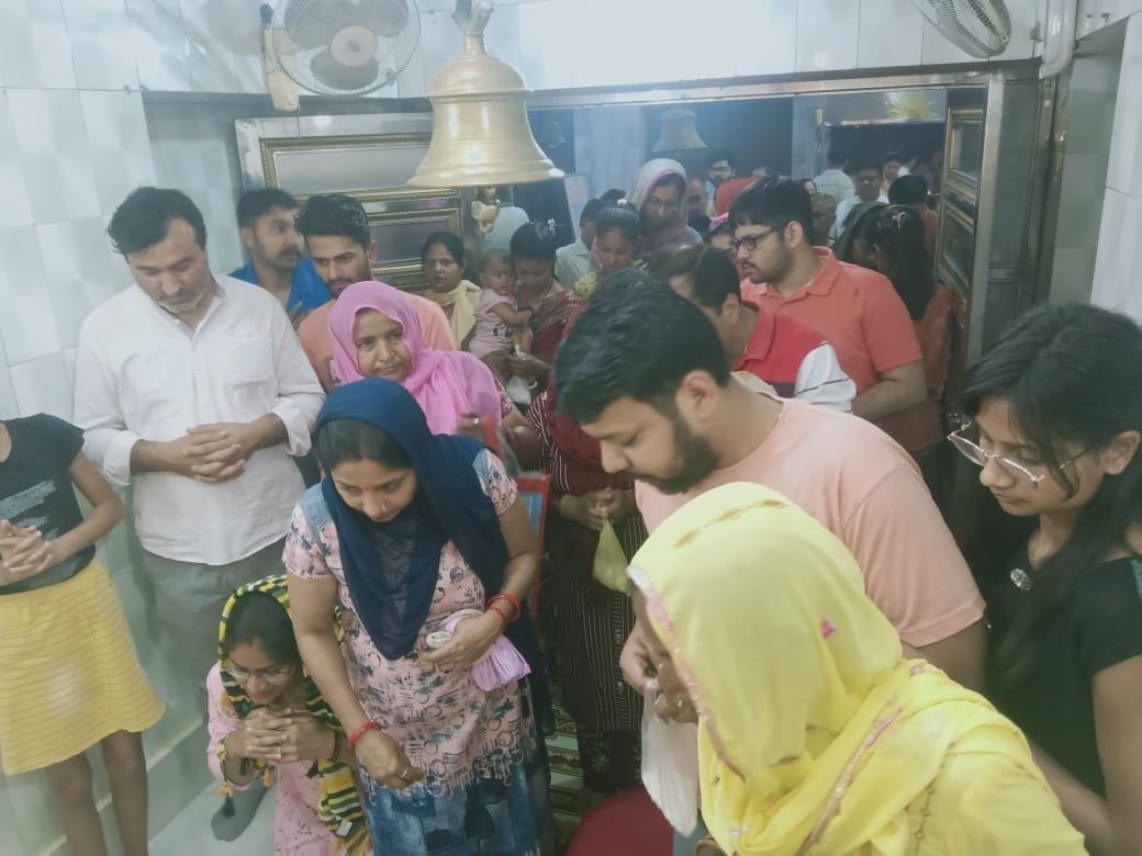 Chaitra Navratri: Temple resonated with bells and bells
