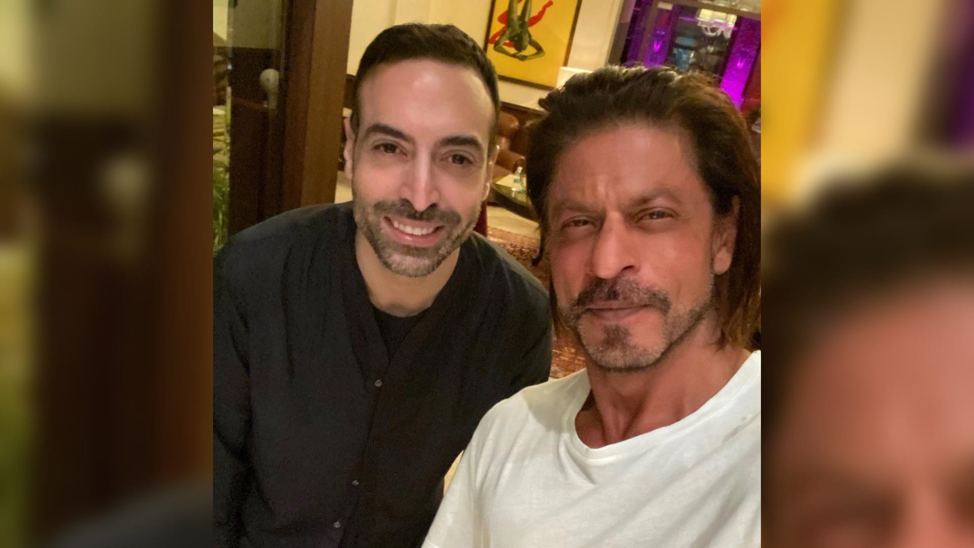 shah rukh khan poses with saudi arabia culture minister salman khan and akshay kumar also spotted see pics