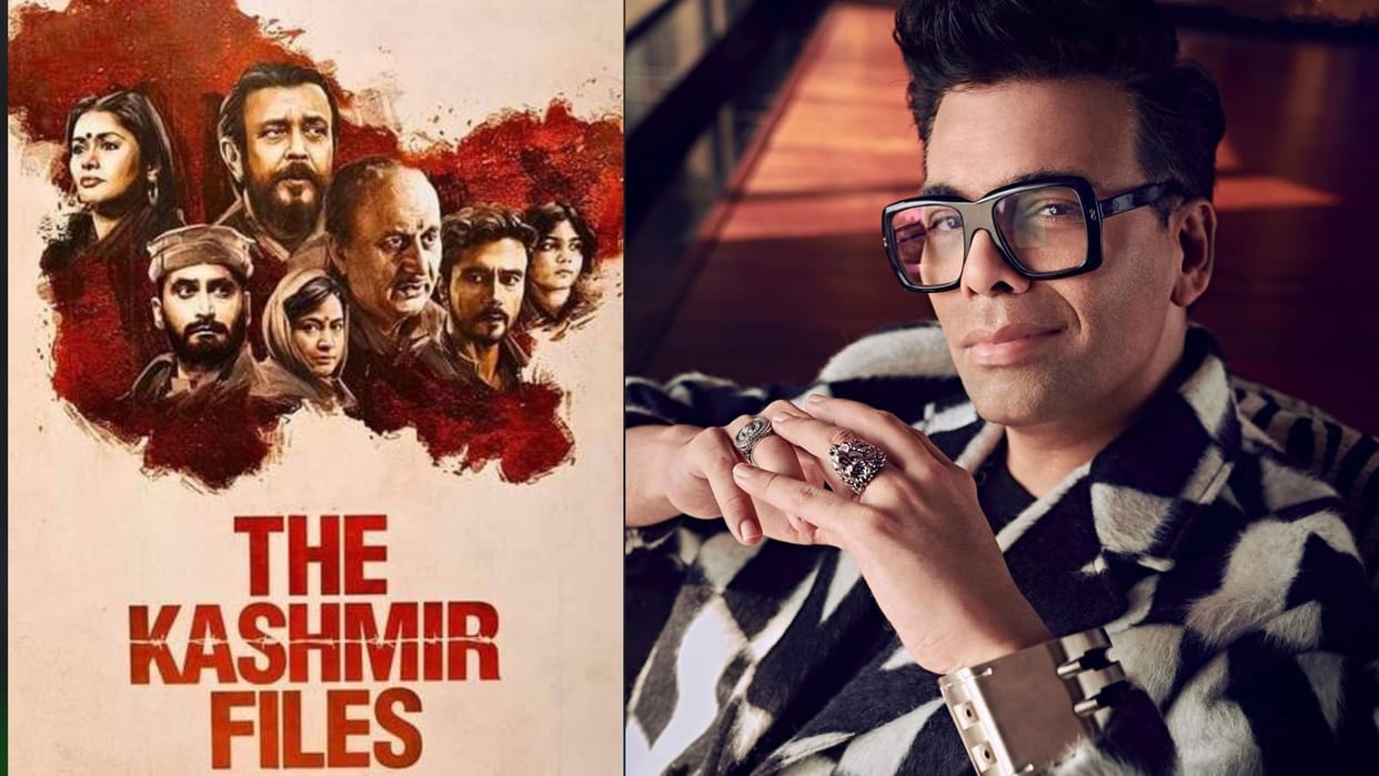 Karan Johar Reaction to the Kashmir Files Says It is Not a Film its a Movement