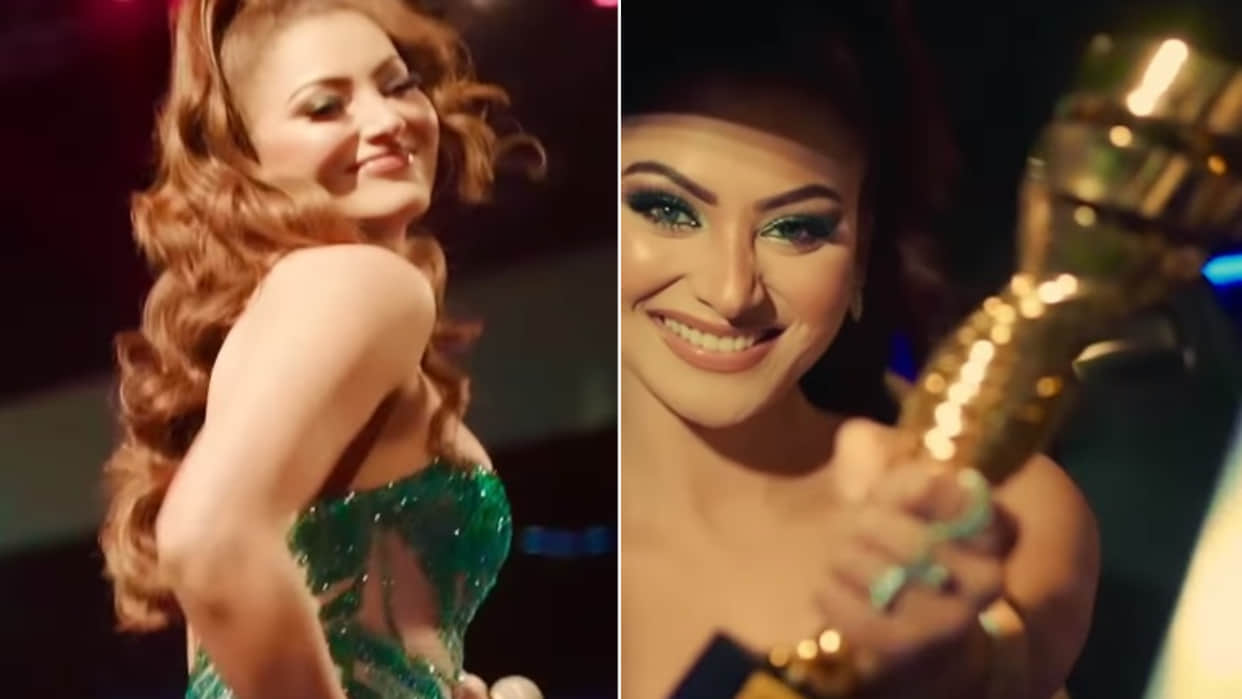 Urvashi Rautela:first Indian star to perform at Burj Al Arab, video goes viral