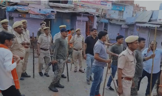 Curfew in Karauli after Violence on Hindu New Year see photo