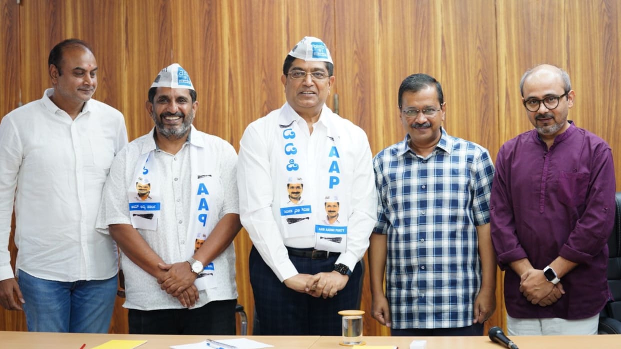 Karnataka ex ADGP B Bhaskar Rao joins AAP read detail