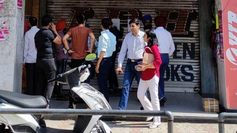 Chandigarh Administration raided a book store