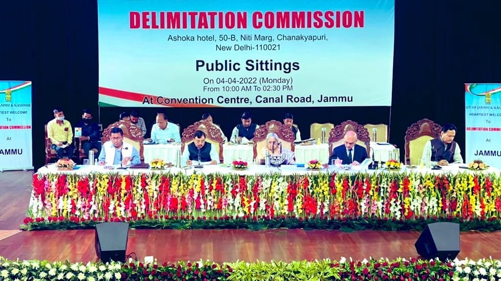 Jammu Kashmir Delimitation impact of delimitation commission on political climate of UT JK