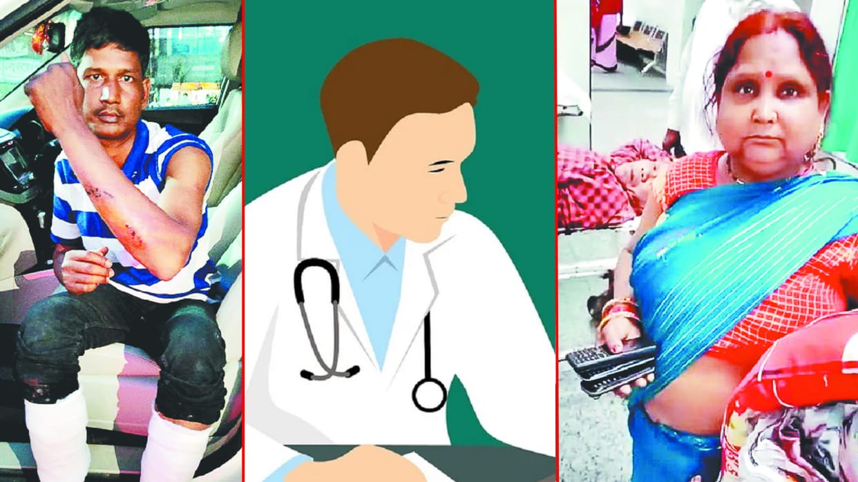 junior doctors beat up attendants by locking in room at Gorakhpur Medical College