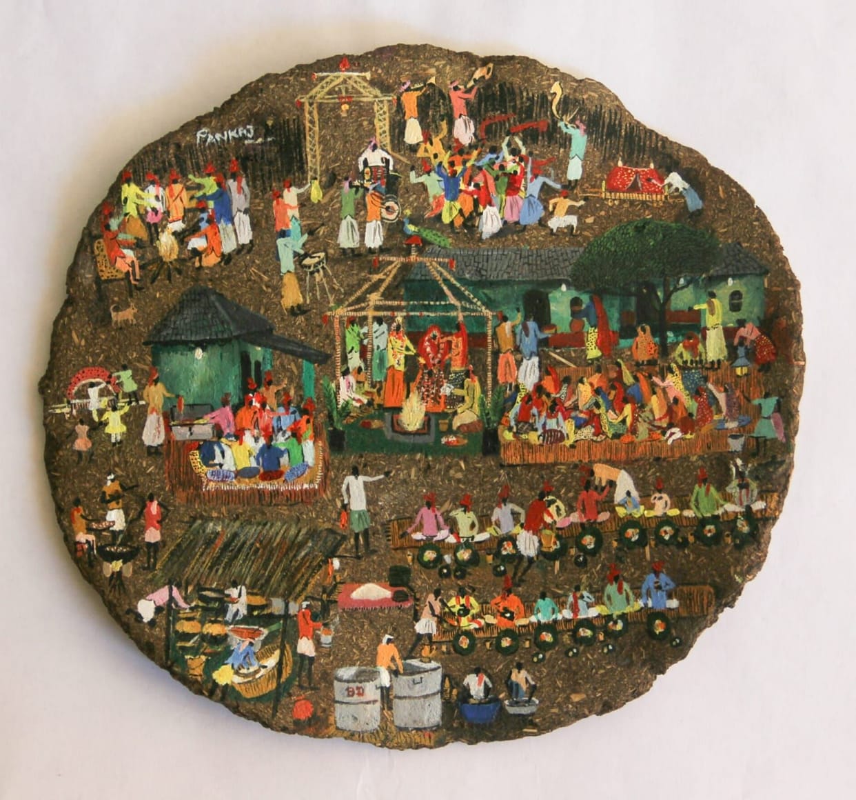 3500 artists sent their artworks, 140 selected