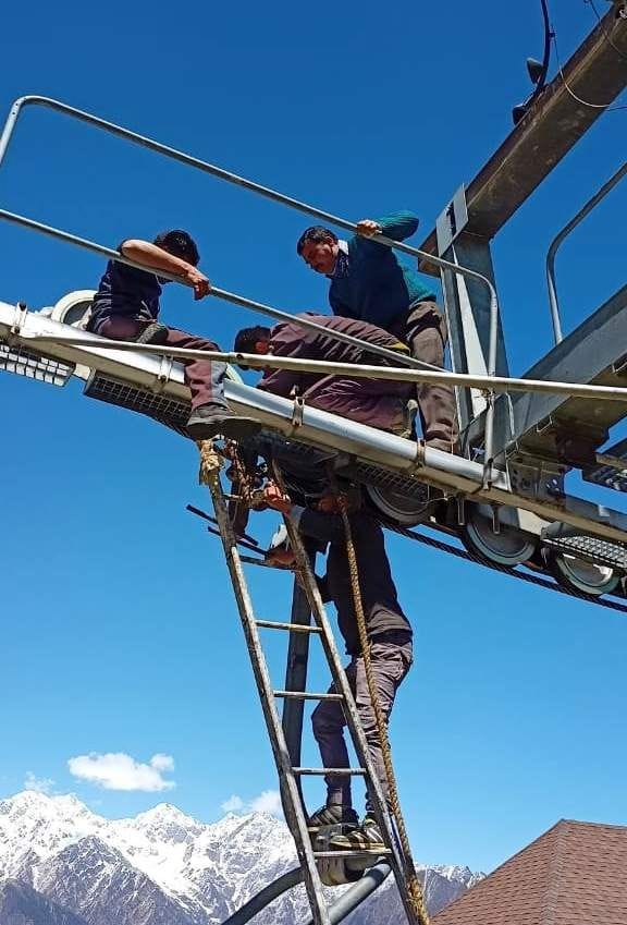 Operation of Auli ropeway remained closed for 10 days
