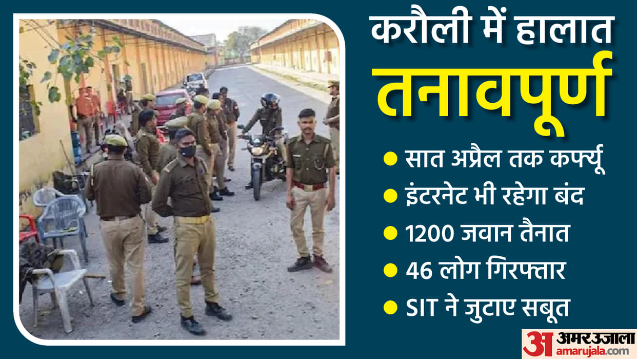 Karauli Violence Update Now curfew in Karauli till 7 April
