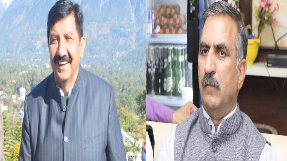 stir in himachal Congress: mukesh Agnihotri andi Sukhu in Delhi to change the organizational structure