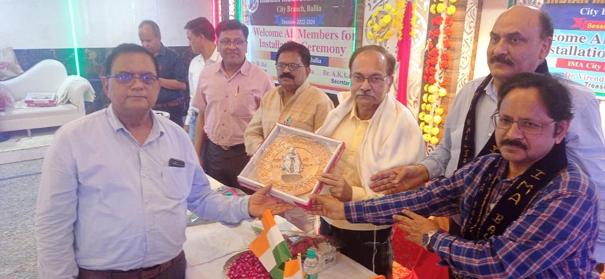 Oath administered to newly elected office bearers of IMA