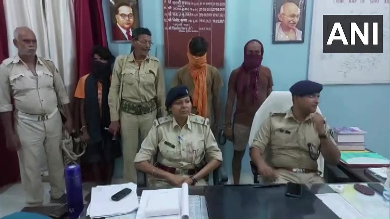 Three people arrested in connection with the alleged gang rape of a minor girl in Arrah bihar