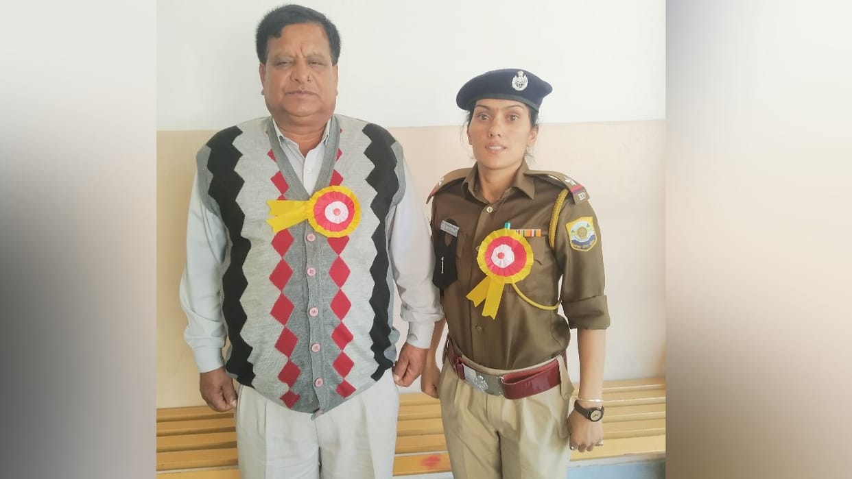 sub inspector himachal police ruchi in indian women's kabaddi team