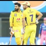 रवींद्र जडेजा और एमएस धोनी