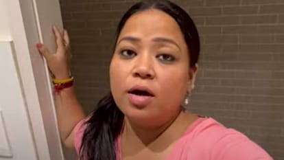 Bharti singh shares new photos from hospital after welcoming baby boy with husband harsh limbachiyaa