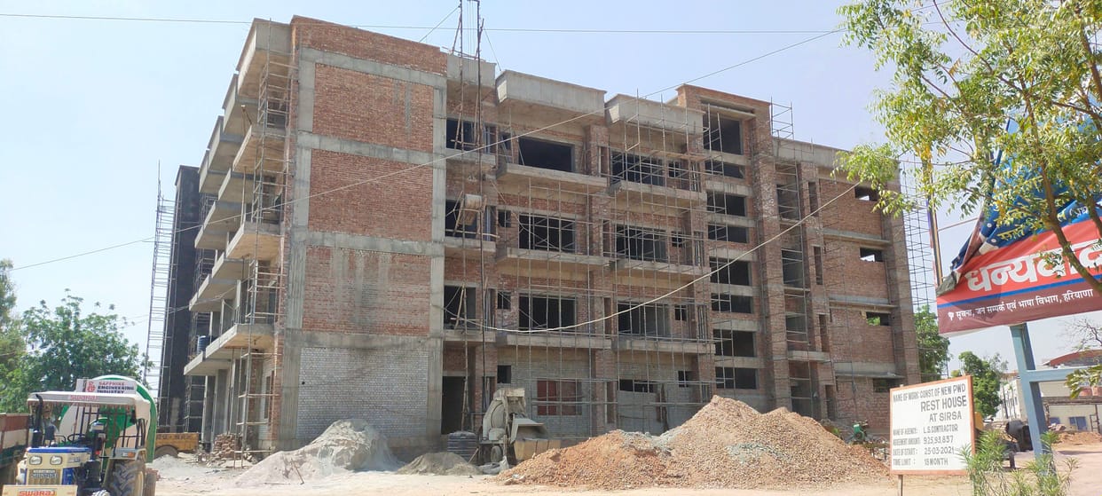 70 percent work of new rest house to be built at a cost of 9 crores completed