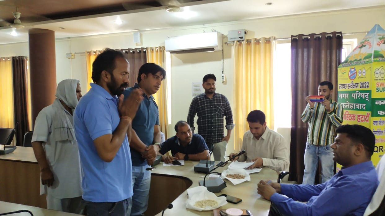ADC did not reach DC in the open court, after an hour the Collector heard the complaints