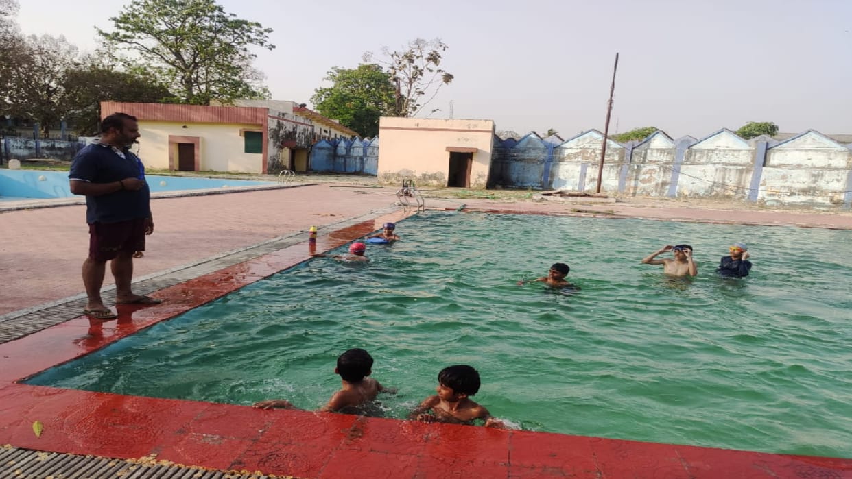 After two years enjoy swimming again in gorakhpur