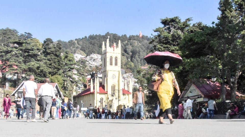 himachal weather update today: heat wave alert in plains, maximum temperature reaches 39 degree Celsius in Una