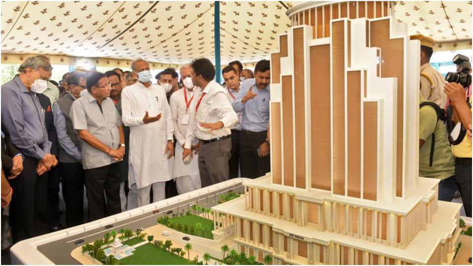 CM Ashok Gehlot laid foundation stone of IPD Tower and Cardiology Institute in jaipur