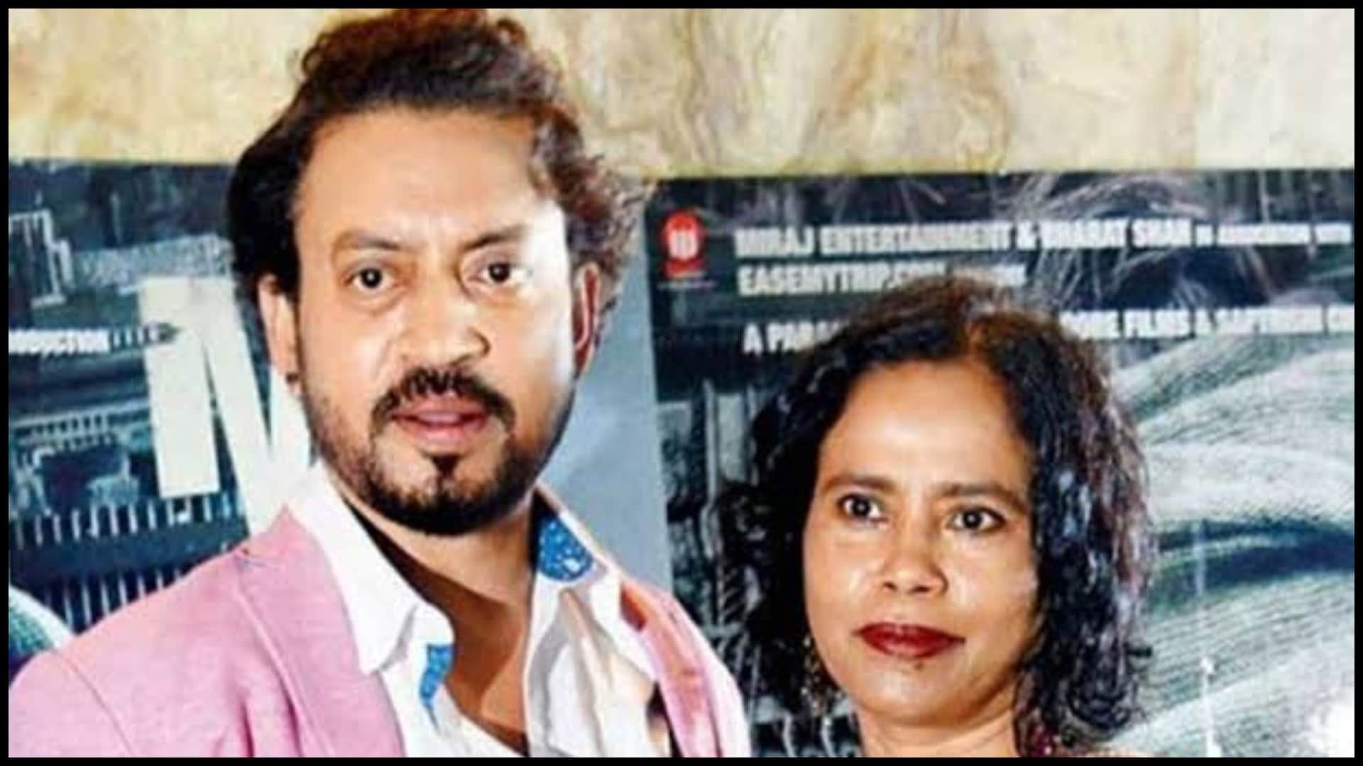 late actor Irrfan khan son Babil speaks about her mother sutapa sikdar sacrifices to make his father a global star