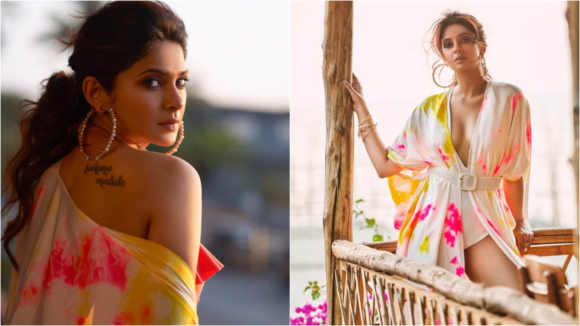 swimsuit to bralette top jennifer winget most sizzling and bold look