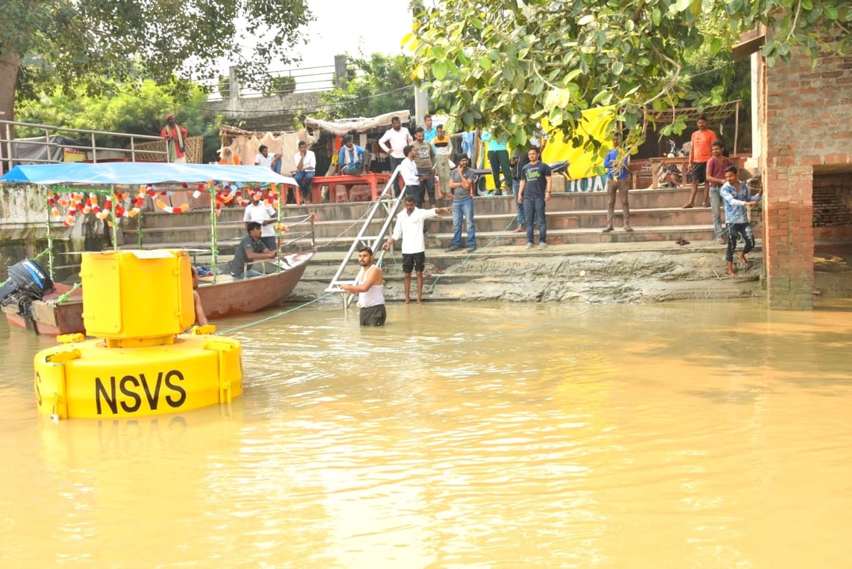 IIT kanpur robot  victim of financial crisis, made for checking pollution in ganga