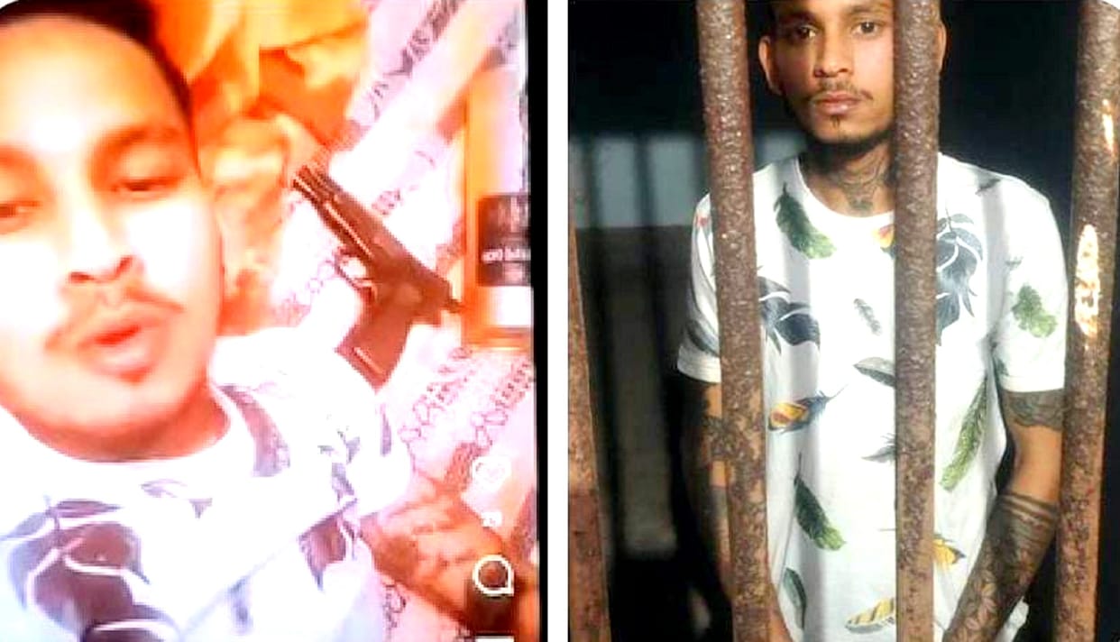 Video of Kanpur youth with pistol and police cap goes viral, police arrested
