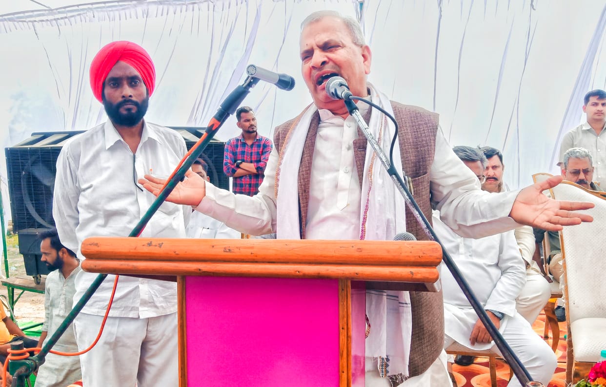 BJP rules by division: Naresh Uttam