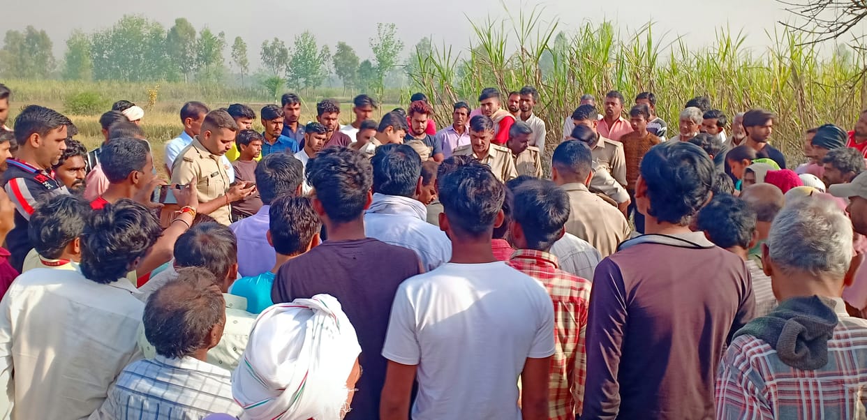 Death of a young man, dead body found in the field
