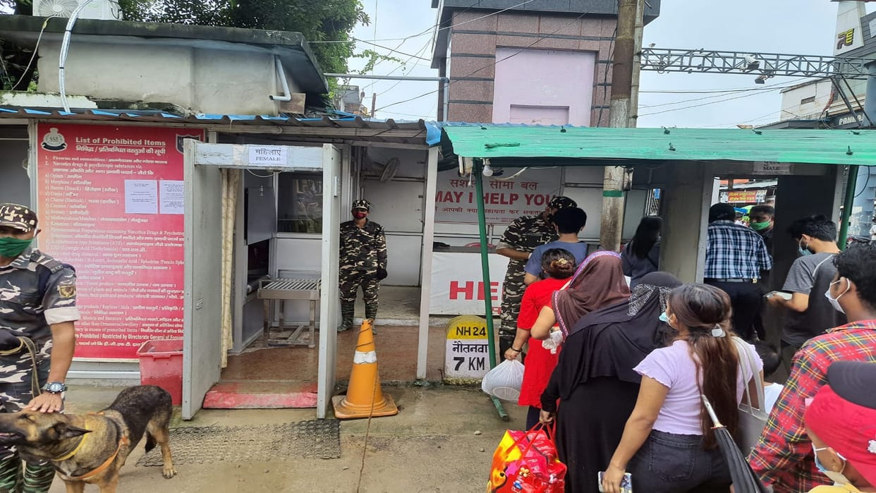 Security agencies alert on Nepal border people coming to India are being investigated