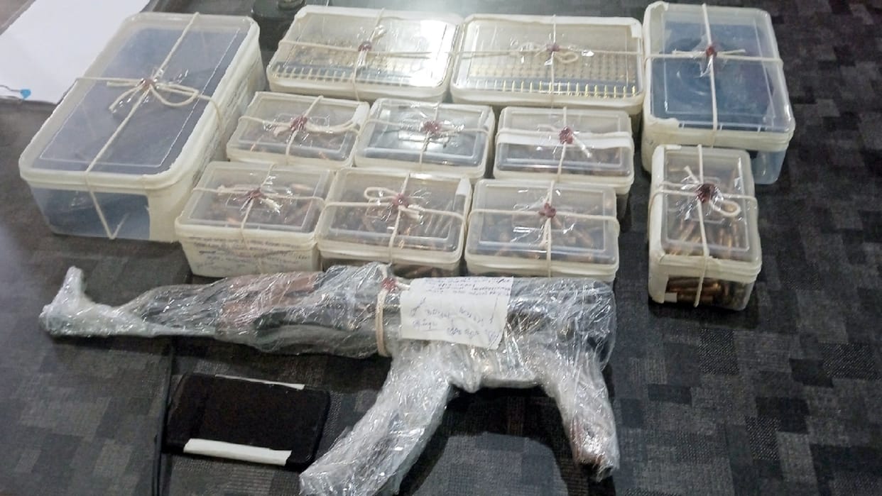Foreign AK-47 rifle case: Interrogation of accused on remand 115 cartridges found on spot big secrets will open