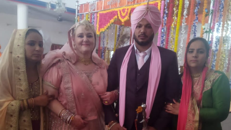 American Woman ties knot with Punjabi Man in Kapurthala