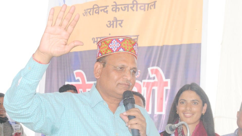 Satyendra Jain said that Aam Aadmi Party does not need big faces, only honest