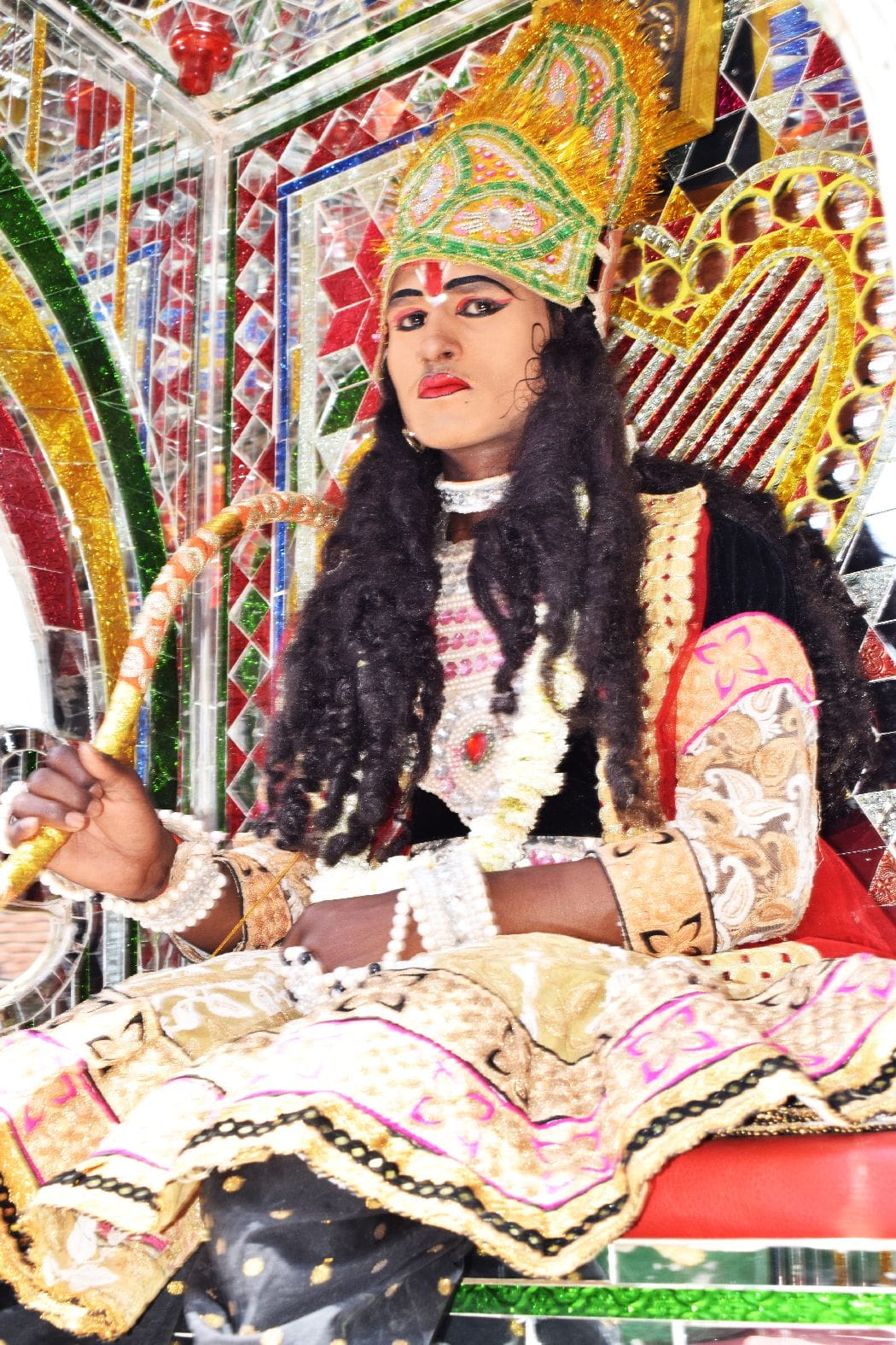 Procession taken out on Maharishi Kashyap and Nishadraj Jayanti