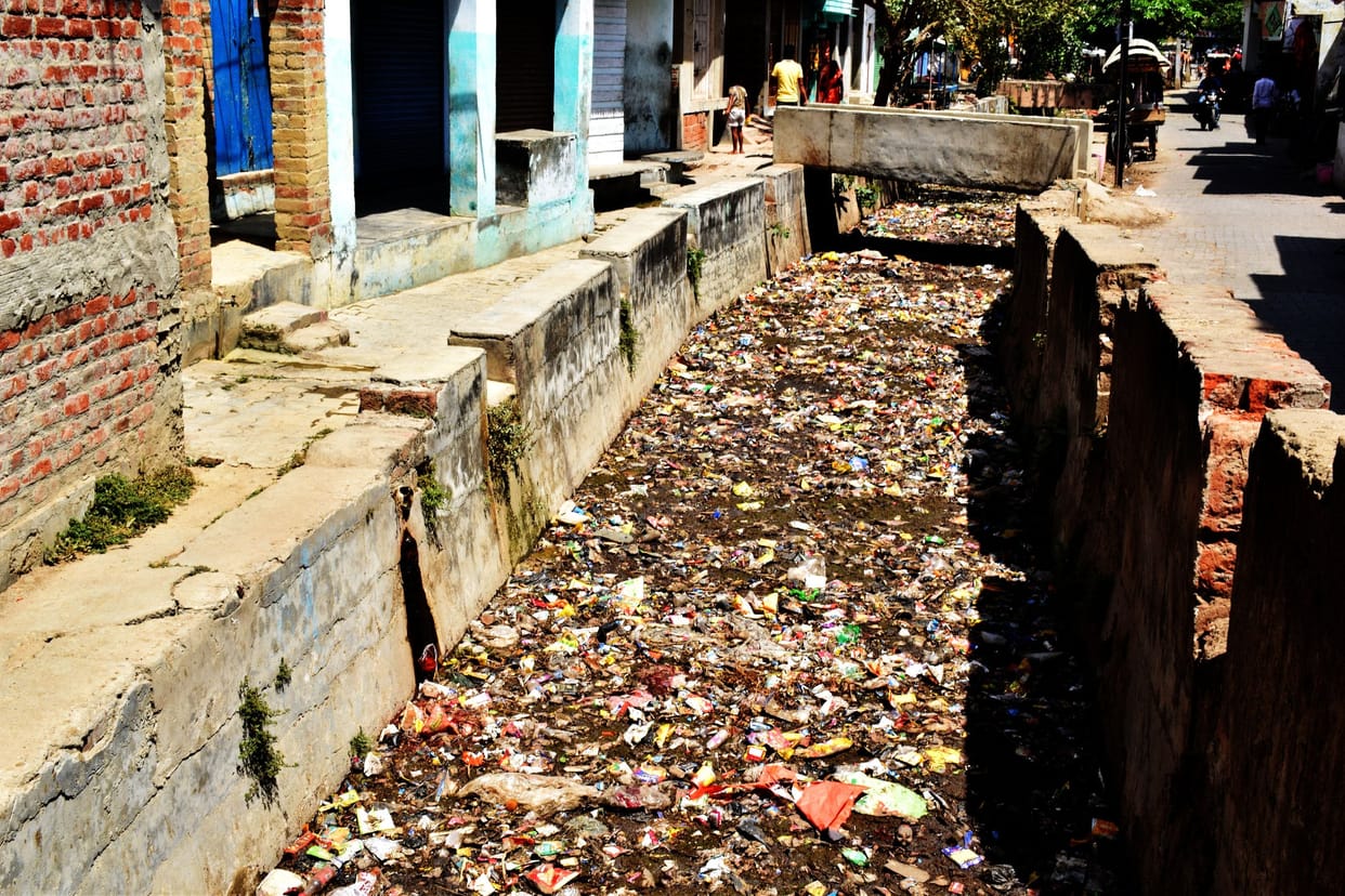 Dirt-laden drains not cleaned for months