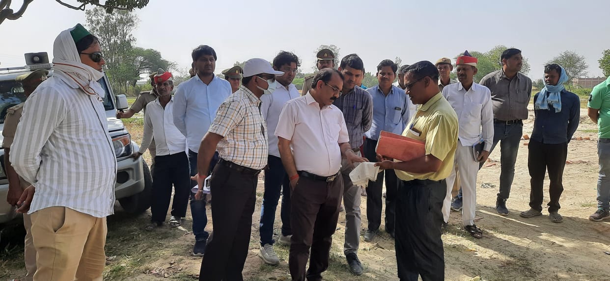 Mining was done without permission in the name of pond beautification