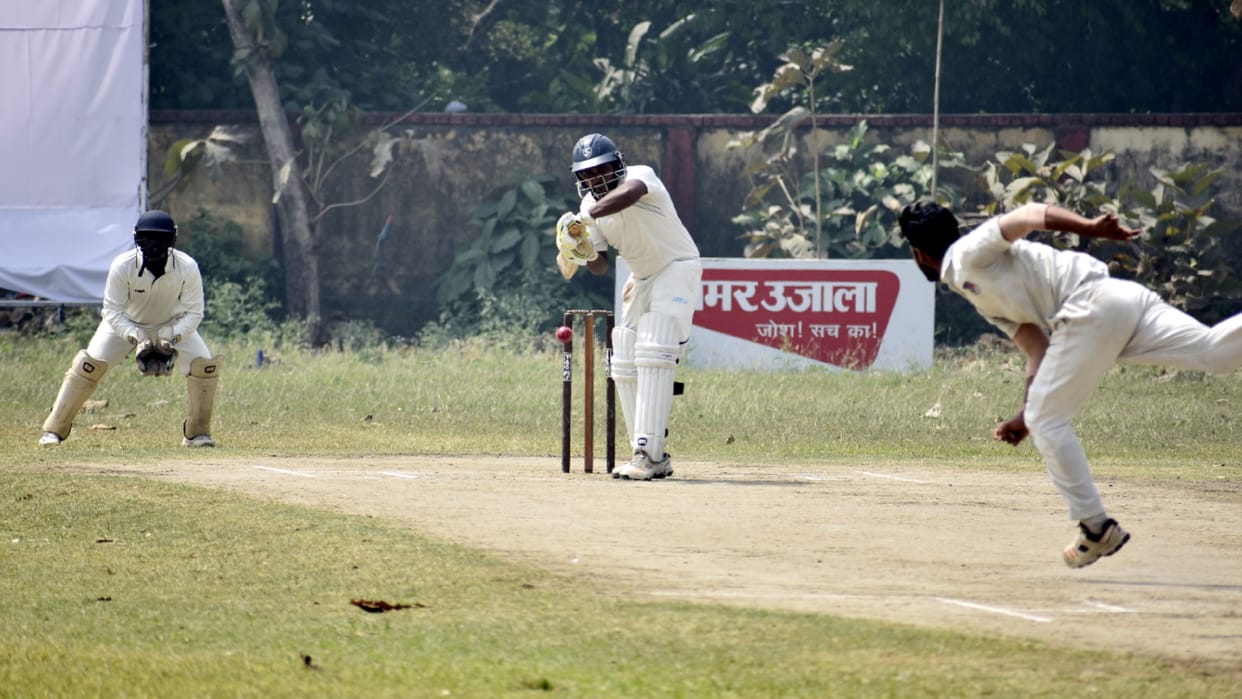 Amar Ujala T20 Cricket Competition Mandal Cricket Association and NB Sports Deoria in semi-finals