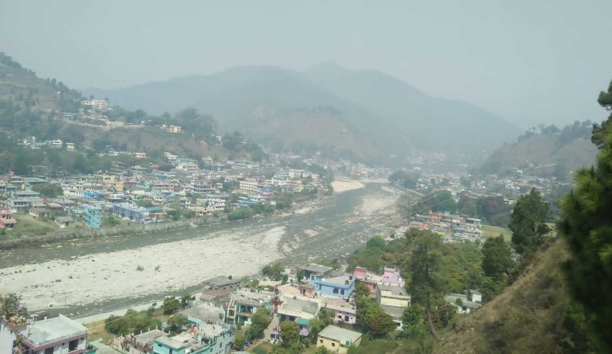 Forest Fire in Bageshwar
