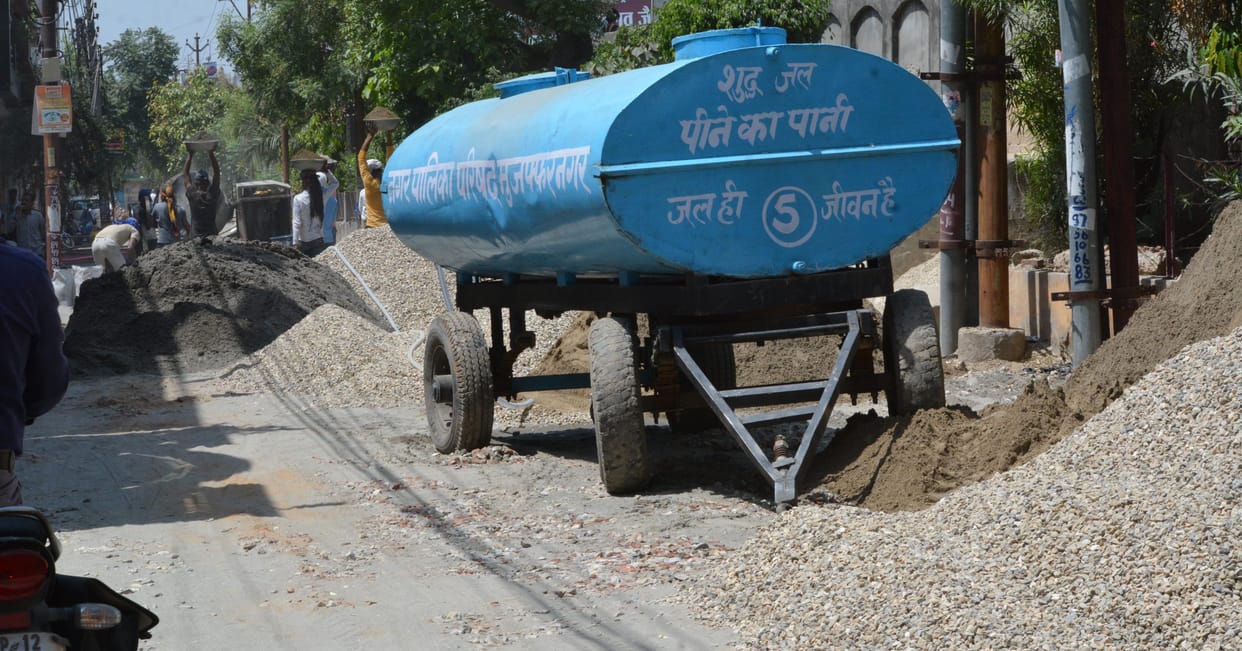 Road under Bhopa bridge started to be built after 21 years