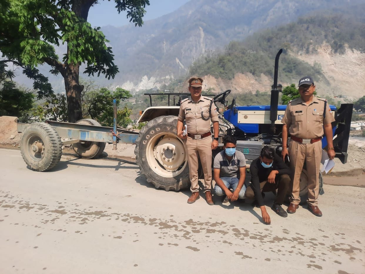 Theft of Tractor in Champawat
