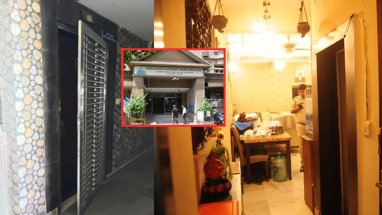 Ghaziabad ED raids at CA house in Indirapuram shipra regalia heights society read detail