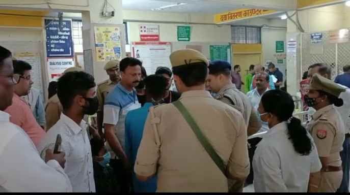 ADM raided the district hospital