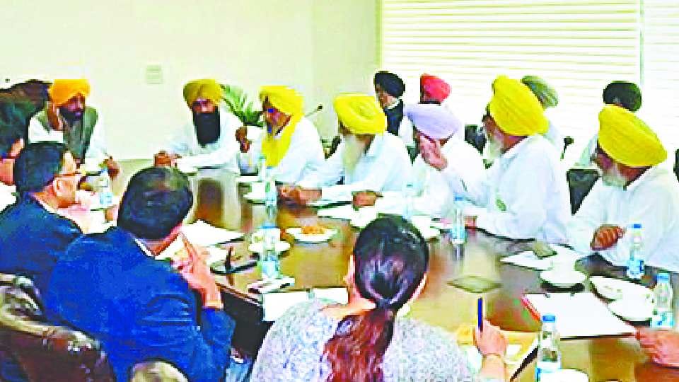 Farmer leaders met Punjab CM Bhagwant Mann