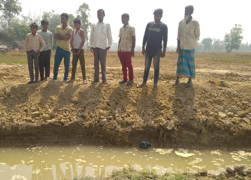 pond,dead Baby found