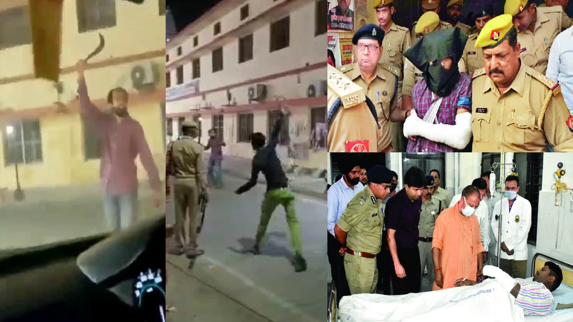 Attack on Gorakhnath temple Murtaza interrogated in Gorakhpur office