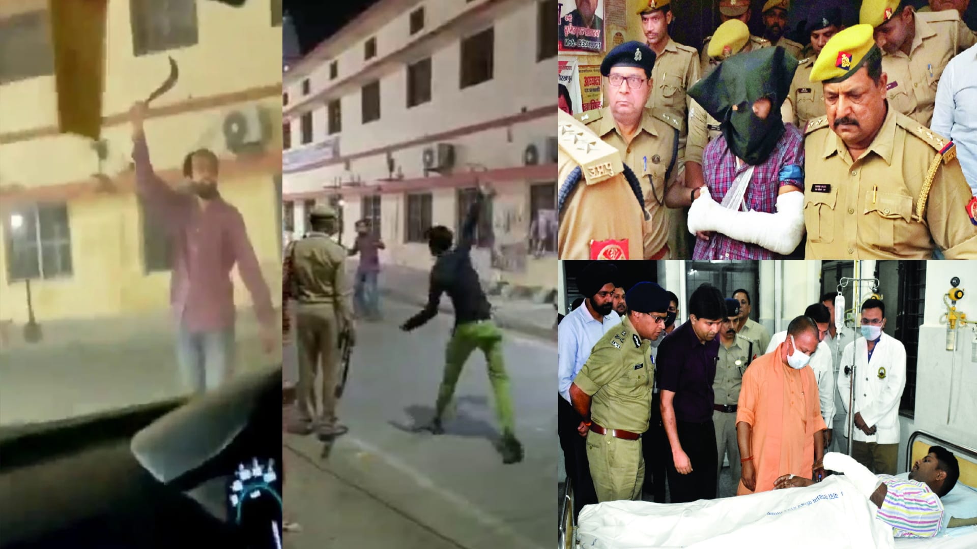 Attack on Gorakhnath temple Murtaza interrogated in Gorakhpur office