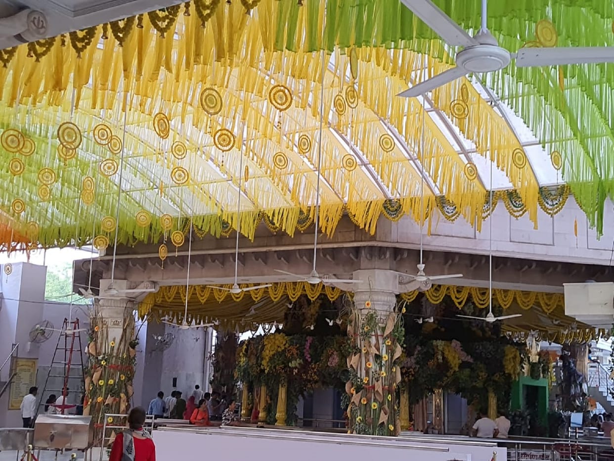 Jhandewalan Temple celebrating eco-friendly Navratri this year