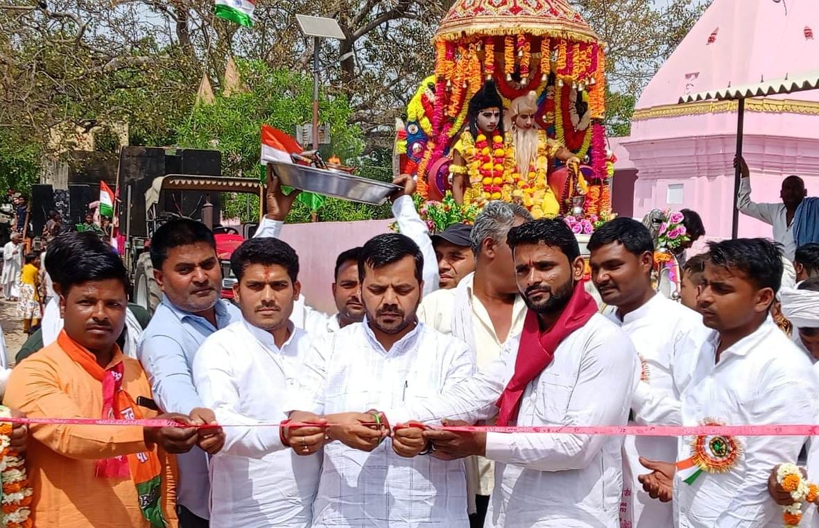 Slogans of Bharat Mata Ki Jai resonated during the procession