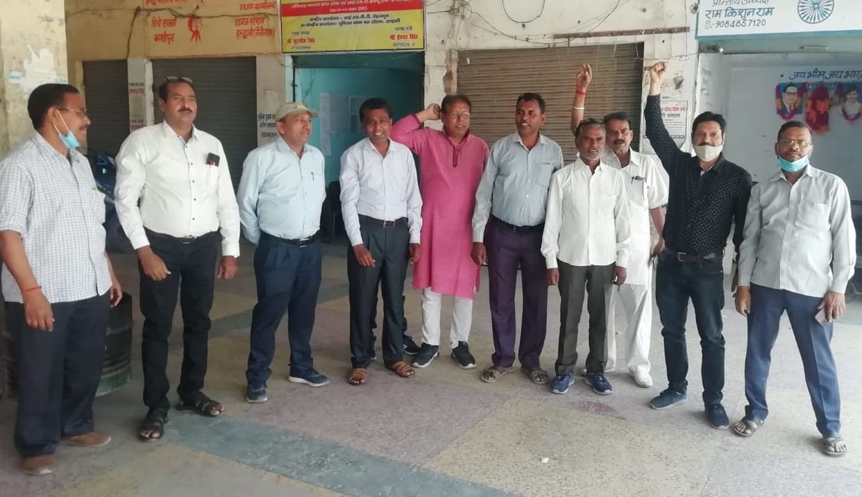 Roadways employees protested.